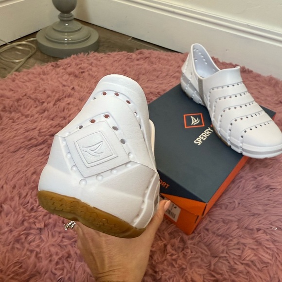 Sperry Sport Water Strider White Slip-On Shoes - Picture 4 of 5